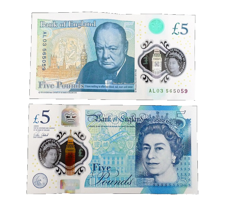 new five pound note