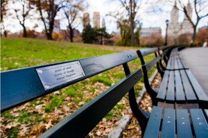 stainless steel bench plaques