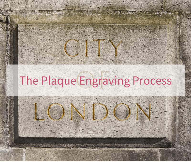 The Plaque Engraving Process